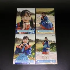 日向坂46 齊藤京子 生写真 7thシングルカップリングユニット衣装 4種コンプ