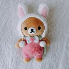 サンエックス みんないちごになぁれ ぬいぐるみ コリラックマ うさぎ 2種セット サンエックス みんないちごになぁれ ぬいぐるみ コリラックマ