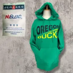 Oregon Ducks ロゴフード付きパーカー M 古着