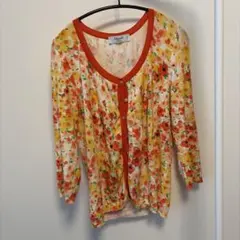 blugirl Blumarine 花柄 七分袖 カーディガンのサムネイル