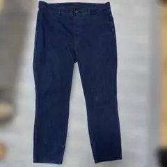 UNIQLO ダークブルー　デニムスキニー