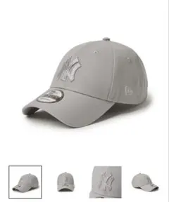New Era 9FORTY Rhinestone グレーキャップ ヤンキース