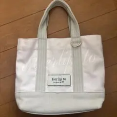 新宿ルミネ限定 herlipto ミニトート イエロー - メルカリ