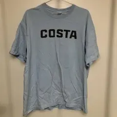 COSTA コスタデルマール マグロ バックプリント Tシャツ XL