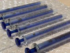 ガラス注射器 シリンジ2本セット 昭和レトロ - メルカリ