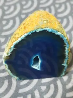 ブルーアゲートの置物