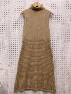 JULIE BROWN レトロ古着 エレガント セクシー ラメニットワンピース