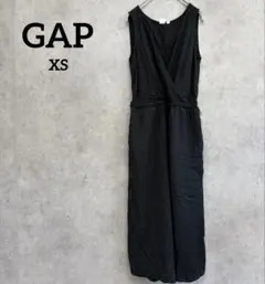 ギャップ　GAP オールインワン　ノースリーブ　ブラック　XSのサムネイル