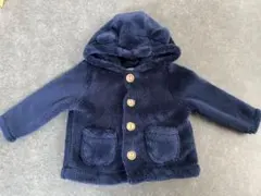 babyGap くま耳フード付ジャケット ネイビー　70