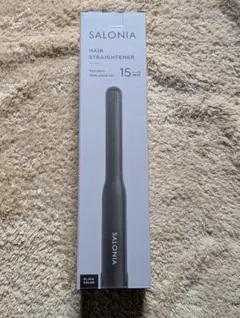 マ*ン様 SALONIA ヘアストレートナー 15mm ブラック