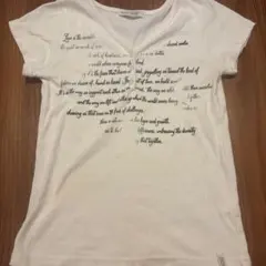 FANCY CLUB ロゴプリント 半袖Tシャツ
