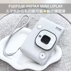 【動作確認済】FUJIFILM INSTAX MINI LIPLAY チェキ本体