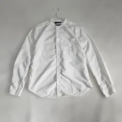 HARE ハレ バンドカラーシャツ 長袖 ホワイト S レーヨン混のサムネイル