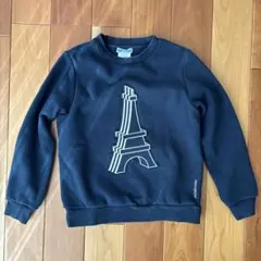 Jacadi エッフェル塔プリント トレーナー8A