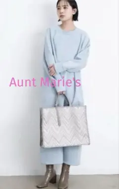 Aunt Marie's ボンディングロングワンピース 新品未使用 アントマリー