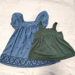 babyGAP ワンピース キャミソール 2点セットのサムネイル