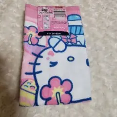 Hello Kitty フェイスタオル 2枚セット 34×80cm