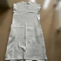 UNIQLO ノースリーブワッフルドレス 150