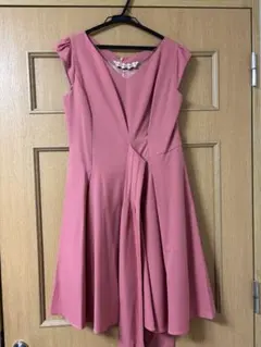 ピンクフレア パーティードレス 9号