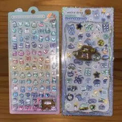 【正規品】ボンボンドロップシール　めろめろボンボンミニ　ジュエルプチドロあおいろ