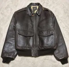 AVIREX A-2 レザージャケット S 大きめ 90s USAFモデル