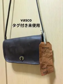 【タグ付き未使用】vasco/ヴァスコ レザーキャリーショルダーバッグ