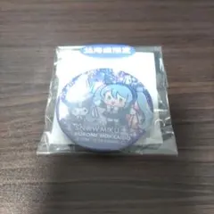 北海道限定 SNOW MIKU 雪ミク　初音ミク 缶バッチ