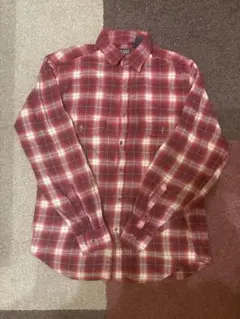 90s 極美品　希少　lands end ネルシャツ　チェックシャツ　アメカジのサムネイル