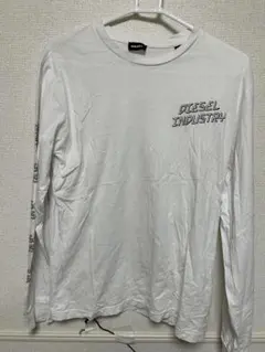 DIESEL 長袖シャツ L ホワイト