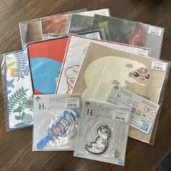 一番くじ爬虫類＆両生類〜Tiny Friends〜vol.2 クリアファイル他③