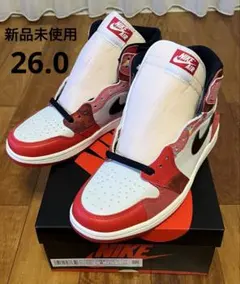 スパイダーマン×ナイキ エアジョーダン1 ハイ OG SP ネクストチャプター