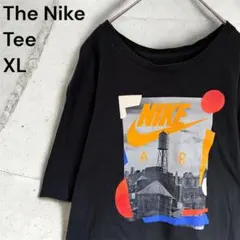 ナイキ XL 黒 Tシャツ グラフィックプリント アメリカ古着 半袖 NIKE