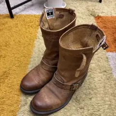 FRYE エンジニアブーツ クレイジーブラウン 8Mのサムネイル