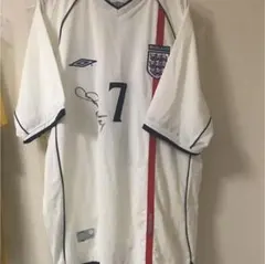 ベッカム サイン入りユニフォーム