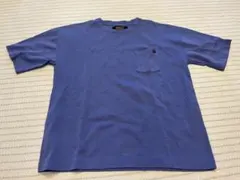 UNIVERSAL OVERALL ポケット付きTシャツ ブルー