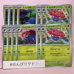 ナゾノクサ クサイハナ ラフレシア はつらつフラワー 各4枚 pci801