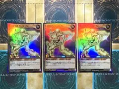 遊戯王ラッシュデュエル　E・HERO エッジマン　スーパーレア　3枚セット