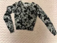 SPIRAL GIRL花柄長袖カーディガン