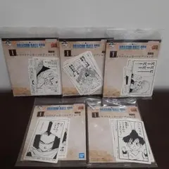 一番くじ ドラゴンボール I賞 コマステッカーコレクション 5種