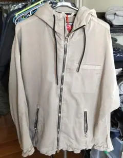 デニム ジャケット フーデッド スウェットデニム