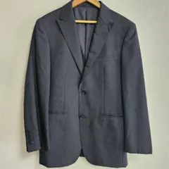 BURBERRY テーラードジャケット ストライプ 黒