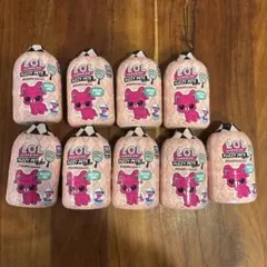 L.O.Lサプライズ　fuzzy pets ファジーペット 9個 セット