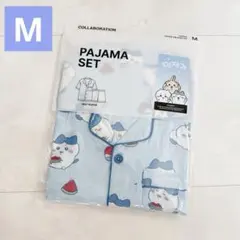 匿名配送❣️韓国限定　SPAO × ちいかわ　ハチワレ 半袖パジャマ 上下セットMのサムネイル
