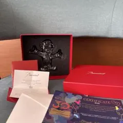 東京ディズニーリゾート30周年　バカラ　クリスタル　ミッキーマウス 公式】世界的なクリスタルのラグジュアリーブランド「バカラ」から、30