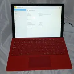 ジャンク品　Microsoft Surface Pro4 赤