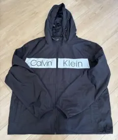 Calvin Klein 黒 ナイロンジャケット