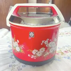 お値下＊電子ジャー、保温ジャー、ご飯保温、未使用、昭和レトロ内鍋2個 昭和レトロ 炊飯＆保温ジャー 電子炊飯ジャー - メルカリ