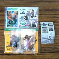 おまけ付き　ズートピア2 ゆらゆらつながるマスコット　ニック　ジュディ　2体