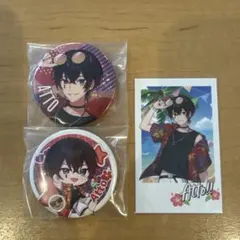 AMPTAKxCOLORS BIG缶バッジ＆缶バッジセット あっとくん - メルカリ