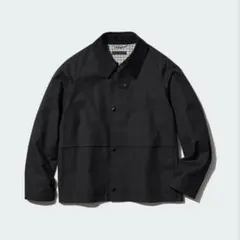 【美品】UNIQLO ユニクロ ユーティリティショートブルゾン L ブラック